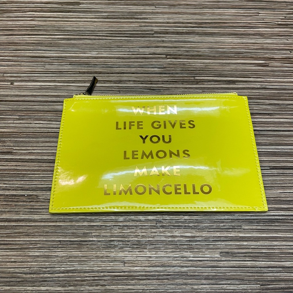 Kate spade When Life Gives You Lemons zipper pouch